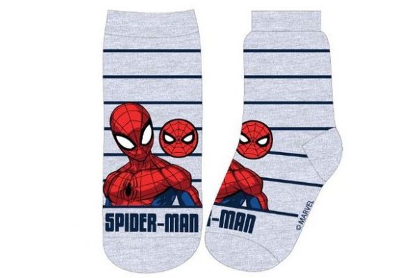 Παιδικές Κάλτσες για Αγόρι Childrenland Χρώματος Γκρι SPIDER-DISNEY