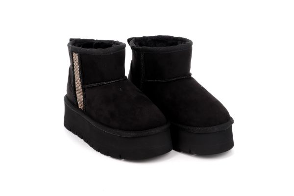 Παιδικό Μποτάκι για Κορίτσι Replay Χρώματος Μαύρο GBF25.000.C0002T-0003