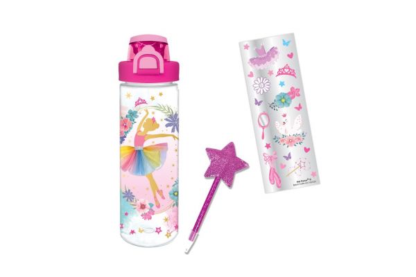 Παιδικό Παγουρίνο -Στυλό για Κορίτσι Childrenland Χρώματος Ροζ 412BB