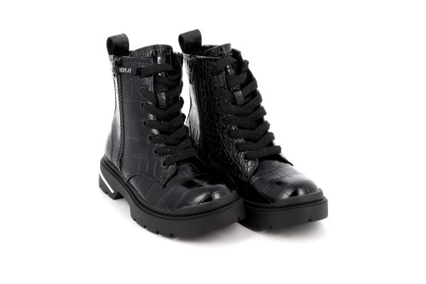 Παιδικό Μποτάκι για Κορίτσι Replay Χρώματος Μαύρο GBL17.000.C0040S-0003