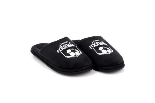 Ανδρική Παντόφλα Parex League Football Ανατομική Χρώματος Μαύρο 10132013.B