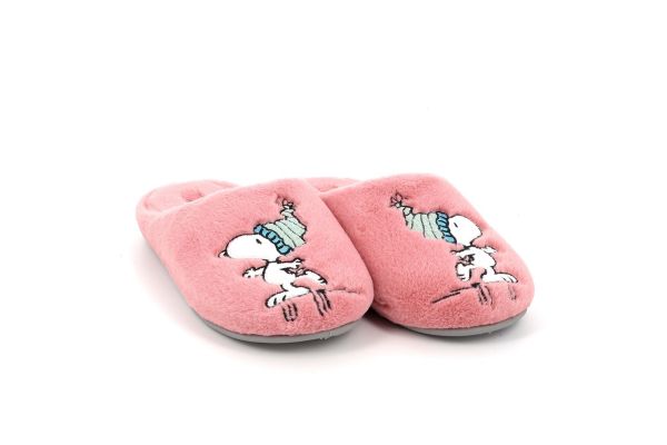 Γυναικεία Παντόφλα Parex Peanuts Χρώματος Ροζ 10132103.PI