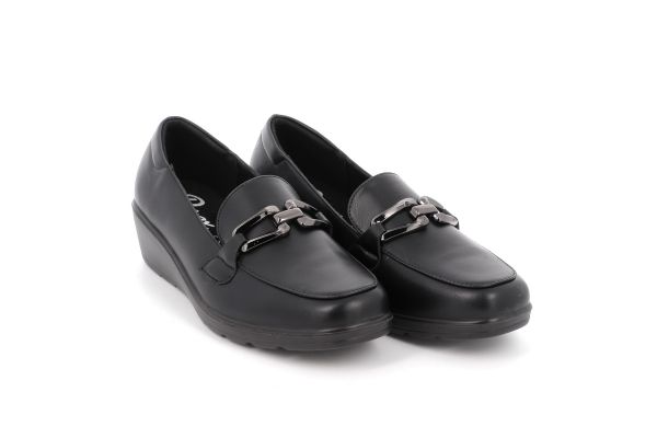 Γυναικείο Μοκασίνι Parex Ανατομικό Χρώματος Μαύρο 10532038.B