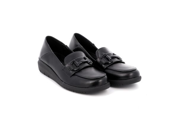 Γυναικείο Μοκασίνι B-Soft  Χρώματος Μαύρο  1226-1