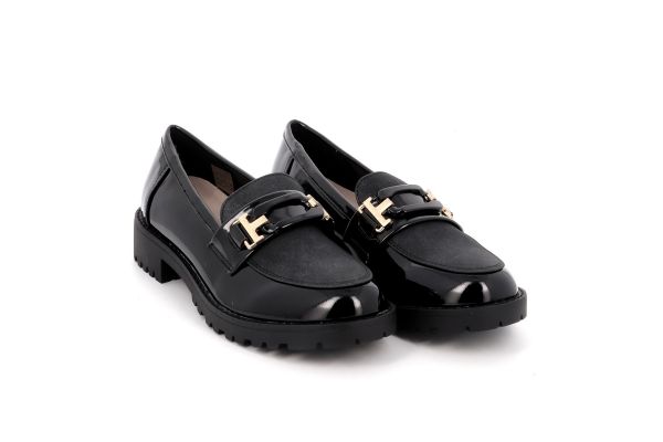 Γυναικείο Μοκασίνι B-Soft Ανατομικό Χρώματος Μαύρο 22112