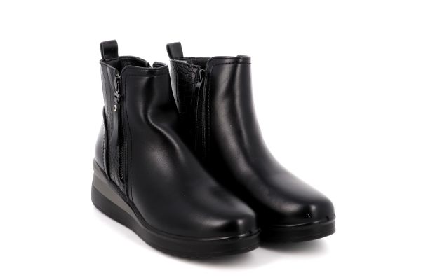 Γυναικείο Μποτάκι B-Soft Χρώματος Μαύρο 312-31