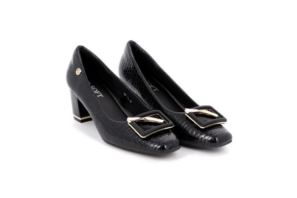 Γυναικεία Γόβα B-Soft Χρώματος Μαύρο 993-252