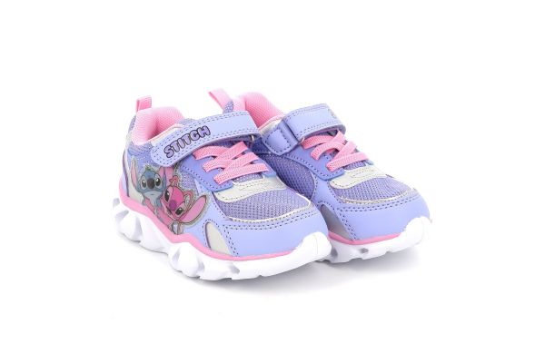 Παιδικό Αθλητικό Παπούτσι για Κορίτσι Disney Stitch με Φωτάκια Χρώματος  Πολύχρωμο LS001085