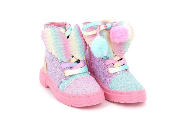 Παιδικό Μποτάκι για Κορίτσι Madmia Χρώματος Πολύχρωμο RAINBOW GLITTER SHOES