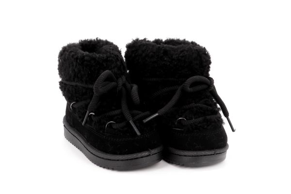 Παιδικό Μποτάκι για Κορίτσι Serafino Χρώματος Μαύρο 20223-1A