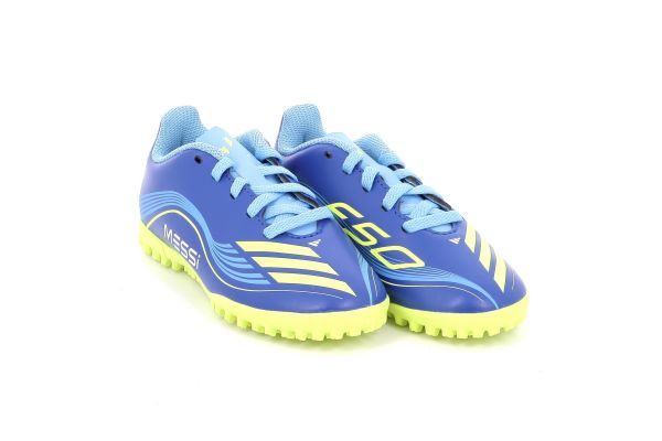 Ποδοσφαιρικό Παπούτσι για Αγόρι Adidas F50 Messi Club Tf J Χρώματος Μπλε  JR4427