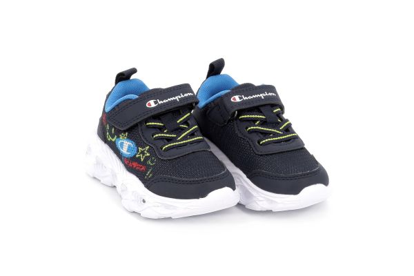 Παιδικό Αθλητικό Παπούτσι για Αγόρι Champion Funfair Print B Td Low Cut Shoe με Φωτάκια Χρώματος Μπλε S33225-BS503