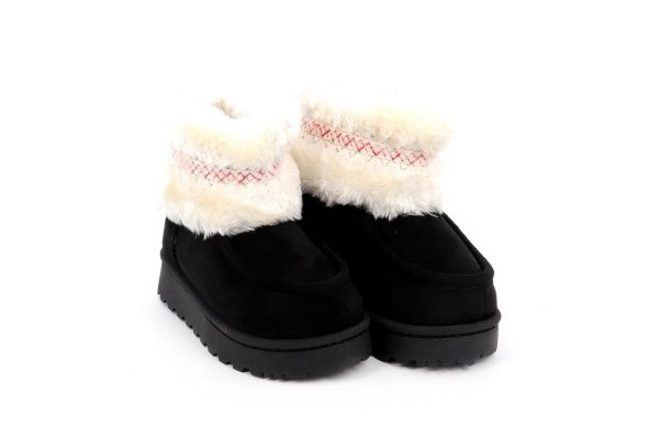 Παιδικό Μποτάκι για Κορίτσι Serafino Χρώματος Μαύρο 20201-2A