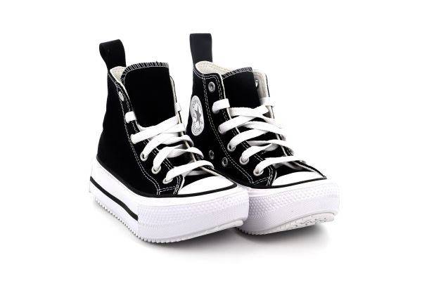 Παιδικό Μποτάκι για Κορίτσι Converse All Star Ctas Lift Double Stack Hi Χρώματος Μαύρο A15868C