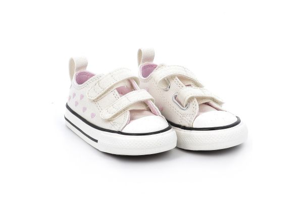 Παιδικό Χαμηλό Casual για Κορίτσι Converse All Star Ctas  2V Ox Χρώματος Μπεζ A19067C