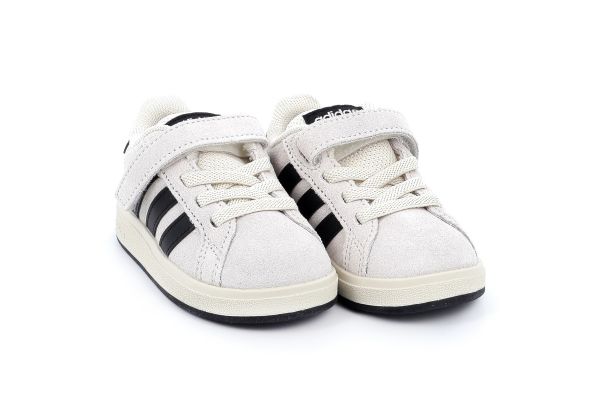 Παιδικό Αθλητικό Παπούτσι για Αγόρι Adidas Grand Court 00s El I Χρώματος Μπεζ JR0778