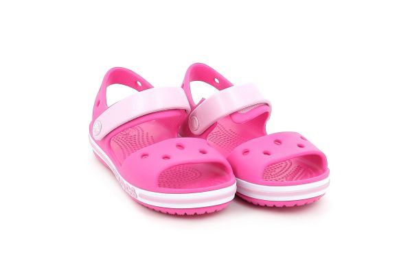 Παιδικό Πέδιλο για Κορίτσι Crocs Bayaband Sandal K Χρώματος Ροζ 211054-6QQ