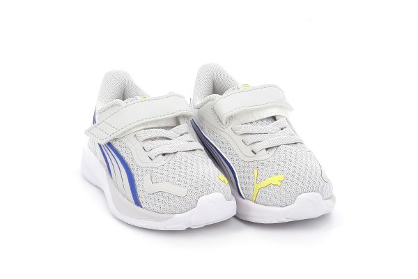 Παιδικό Αθλητικό Παπούτσι για Αγόρι Puma Pounce Ac + Inf Χρώματος Γκρι 401516-14