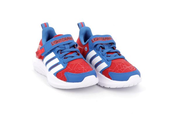 Παιδικό Αθλητικό Παπούτσι για Αγόρι Adidas Lightorama Rnr Spider-Man με On-Off Φωτάκια Χρώματος Κόκκινο JR2334