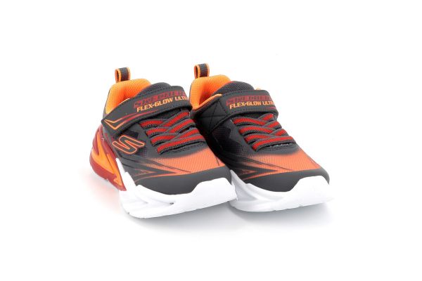 Παιδικό Αθλητικό Παπούτσι για Αγόρι Skechers Glow Ultra με Φωτάκια On/Off Χρώματος Πολύχρωμο 400139L-CCRD