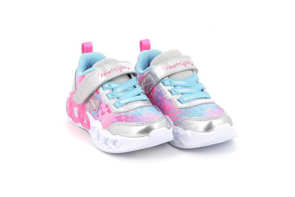 Παιδικό Αθλητικό Παπούτσι για Κορίτσι Skechers Heart Jewels με Φωτάκια Χρώματος Πολύχρωμο 303261N-SMLT