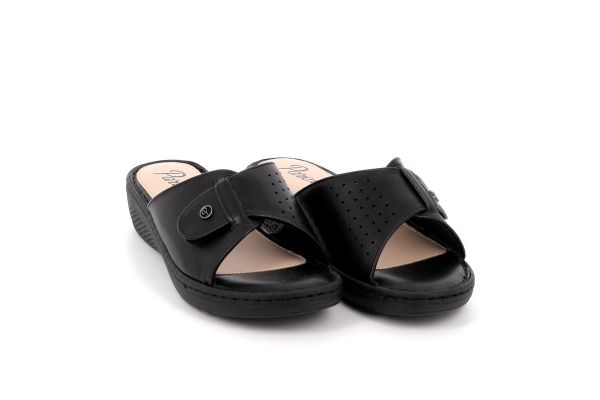 Γυναικεία Comfort Παντόφλα Parex Χρώματος Μαύρο 12133015.B