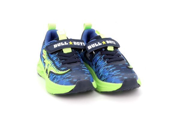 Παιδικό Αθλητικό Παπούτσι για Αγόρι Bull Boys Explorator Rex με Φωτάκια On/Off Χρώματος Μπλε DNAL5155B00-BL01
