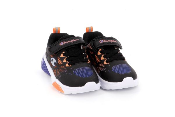 Παιδικό Αθλητικό Παπούτσι για Αγόρι Champion με Φωτάκια Χρώματος Μαύρο S33228-KK018