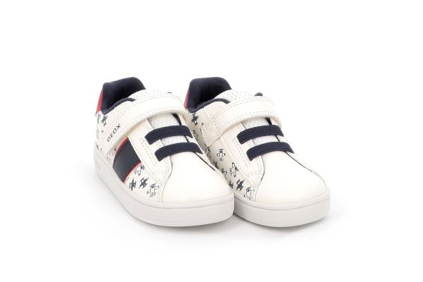 Παιδικό Χαμηλό Casual για Αγόρι Geox Ανατομικό Χρώματος Λευκό B455LA 000BC C0085