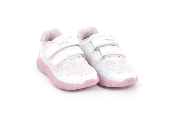 Παιδικό Χαμηλό Casual για Κορίτσι Geox Ανατομικό Χρώματος Λευκό B654TA 0GNHH C1060