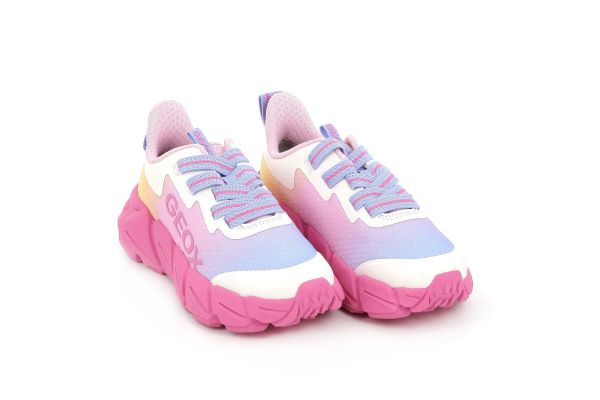 Παιδικό Αθλητικό Παπούτσι για Κορίτσι Geox Ανατομικό Χρώματος Φούξια J55N5A 02A9J C8238