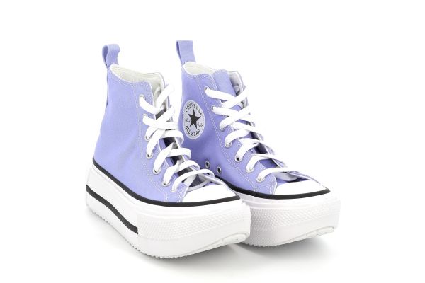 Παιδικό Μποτάκι για Κορίτσι Converse All Star Ctas Lift Double Stack Hi Χρώματος Μωβ A15866C