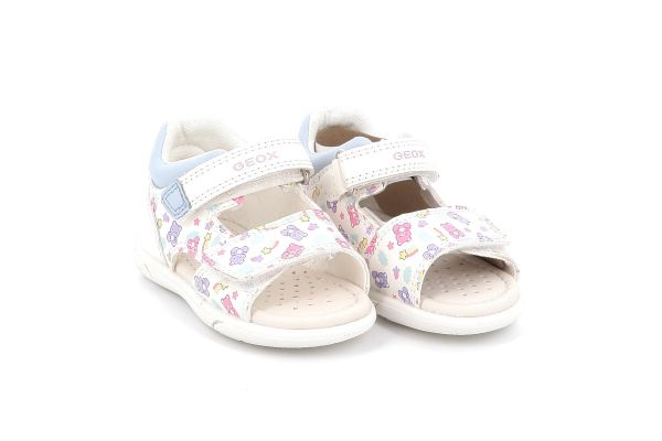 Παιδικό Πέδιλο για Κορίτσι Geox Ανατομικό Χρώματος Λευκό B556FC 05404 C0270