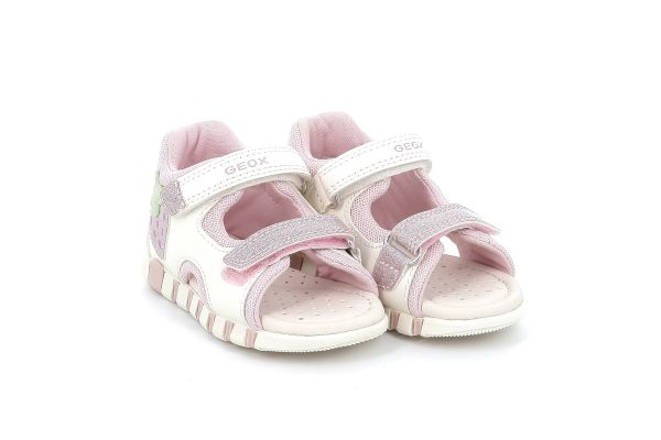 Παιδικό Πέδιλο για Κορίτσι Geox Ανατομικό Χρώματος Λευκό B6517A 054GN C0406