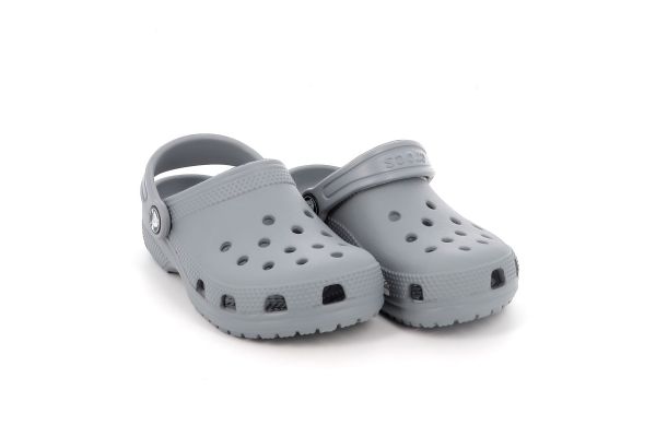 Παιδικό Σαμπό για Αγόρι Crocs Classic Clog T Ανατομικό Χρώματος Γκρι 206990-0Z3