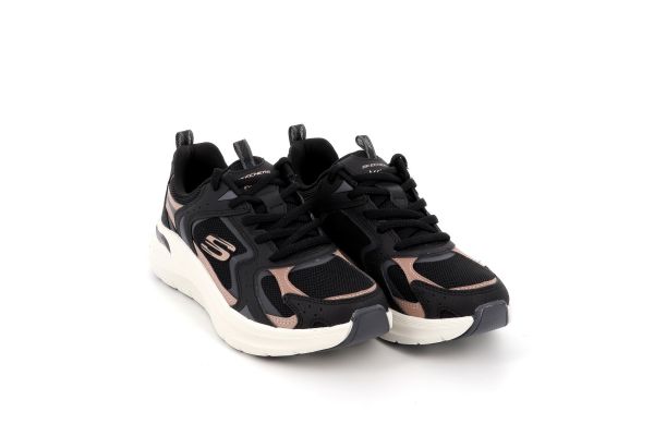 Γυναικείο Αθλητικό Παπούτσι Skechers Arch Fit 2.0 Χρώματος Μαύρο 150332-BKRG