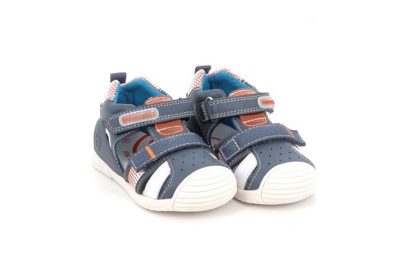 Παιδικό Κλειστό Πέδιλο για Αγόρι Biomecanics Ανατομικό Χρώματος Μπλε 262124-A556