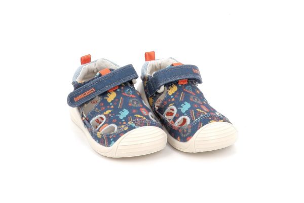 Παιδικό Κλειστό Πέδιλο για Αγόρι Biomecanics Ανατομικό Χρώματος Μπλε 262184-A556