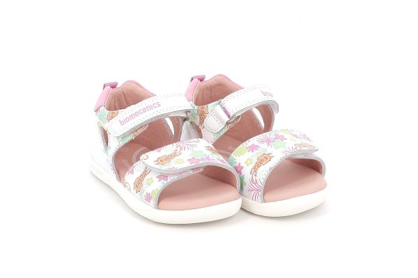 Παιδικό Πέδιλο για Κορίτσι Biomecanics Ανατομικό Χρώματος Λευκό 262163-A050