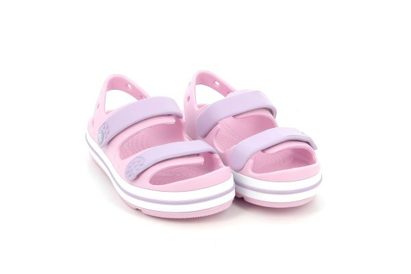 Παιδικό Πέδιλο για Κορίτσι Crocs Crocband Cruiser Sandal K Χρώματος Ροζ 209423-84I