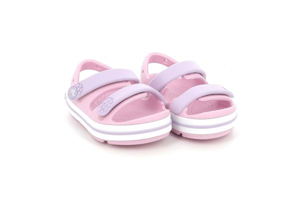 Παιδικό Πέδιλο για Κορίτσι Crocs Crocband Cruiser Sandal K  Χρώματος Ροζ 209424-84I