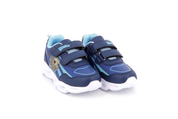 Παιδικό Αθλητικό Παπούτσι για Αγόρι Adams Bio με φωτάκια Χρώματος Μπλε SK190-SF061