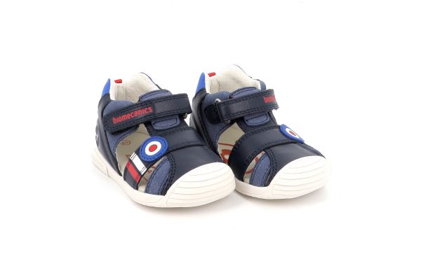 Παιδικό Κλειστό Πέδιλο για Αγόρι Biomecanics Χρώματος Μπλε 262129-A183