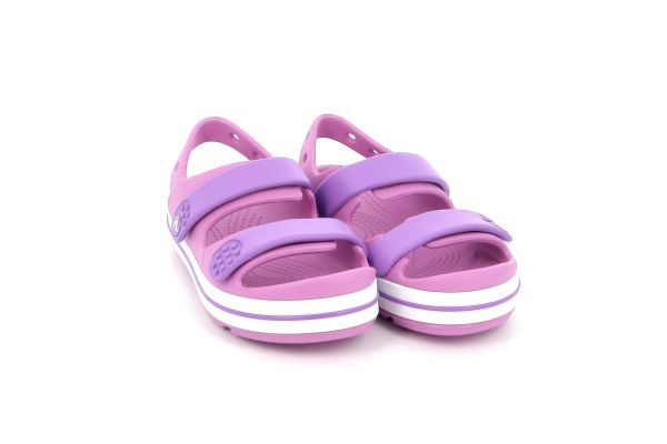 Παιδικό Πέδιλο για Κορίτσι Crocs Crocband Cruiser Sandal K Χρώματος Μωβ 209423-6WQ