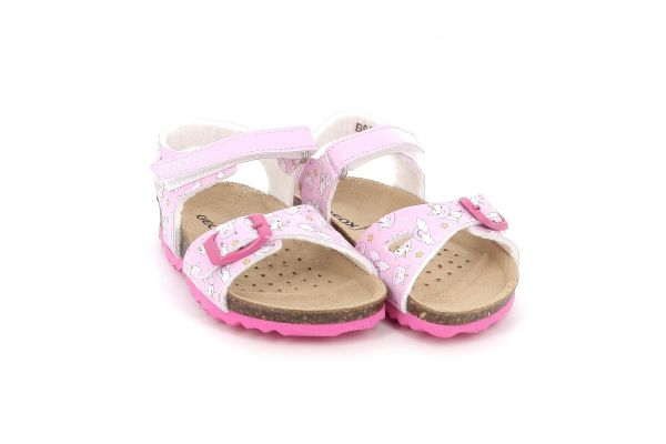 Παιδικό Πέδιλο για Κορίτσι Geox Ανατομικό Χρώματος Ροζ B922RA 000FC C8206