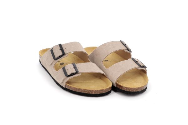 Ανδρική Παντόφλα Plakton Χρώματος Μπεζ 175857-304