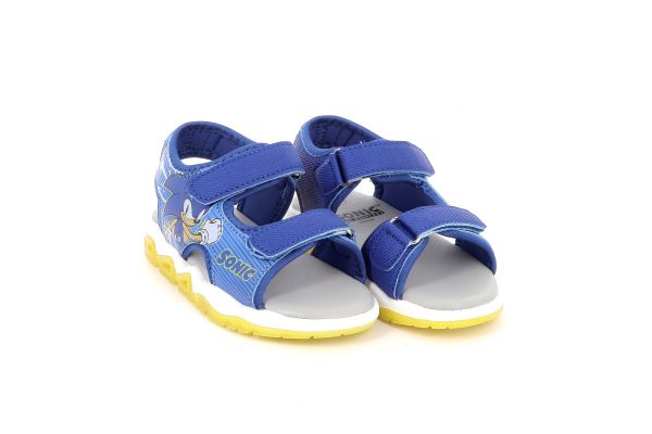 Παιδικό Πέδιλο για Αγόρι Sega Sonic Με Φωτάκια Χρώματος Μπλε SC001315