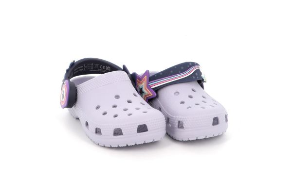 Παιδικό Σαμπό για Κορίτσι Crocs Classic C Imagination με Φωτάκια Ανατομικό Χρώματος Μωβ 211892-5BO