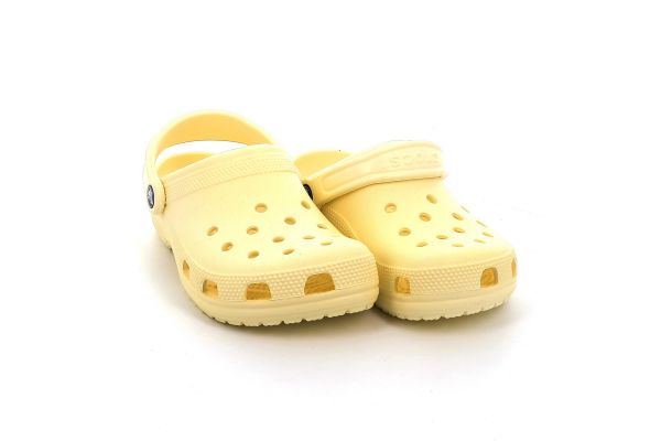 Σαμπό Γυναικείο Crocs Classic Ανατομικό Χρώματος Κίτρινο 10001-7CJ