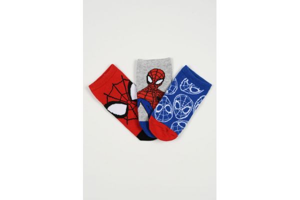 Παιδικές Κάλτσες για Αγόρι Disney Spider-Man Χρώματος Πολύχρωμο EZO6042.PACK1